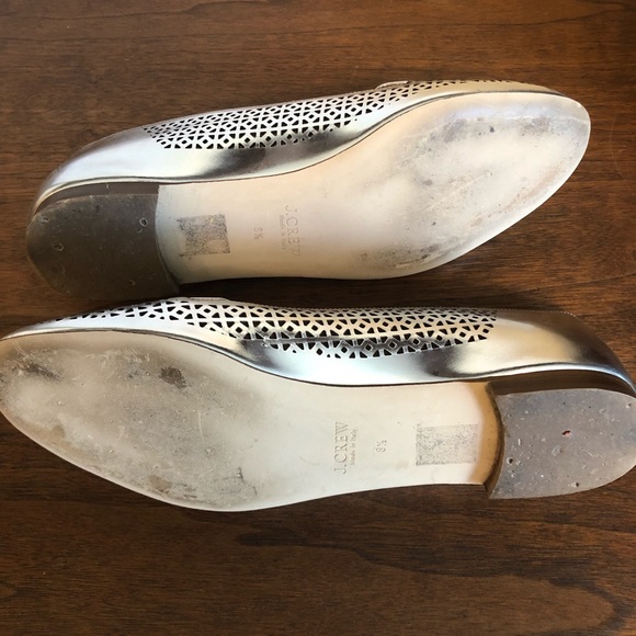 J.Crew Silver Cleo Loafer - Picture 5 of 5